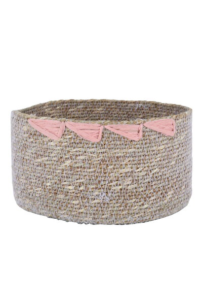 Generic Al Saif Gallery Wicker Basket, 9 cm - Beige