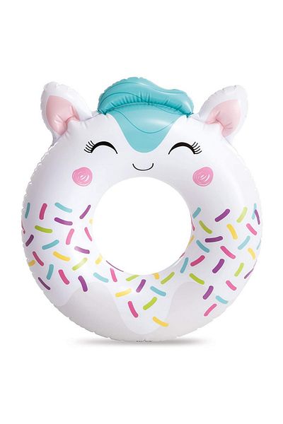 Intex 76 cm Inflatable Swimming Ring with Animal Figures – Cute Tube Animals Series – 40 kg Capacity