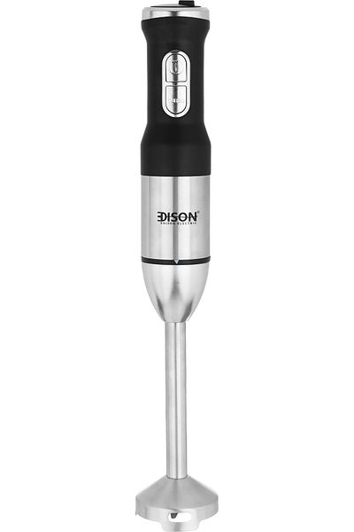 Edison Electric Hand Blender Edison, Steel, 500W, 1-15 Speed, JHB-118/BK - Silver Black