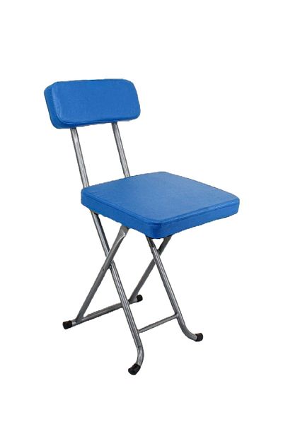 rexa Blue Padded Folding Chair – Portable, Comfortable & Multi-Purpose