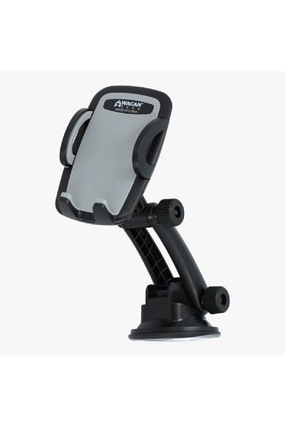 Wagan Car Phone Holder Silver and Black