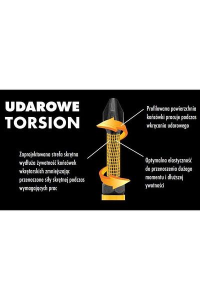 Dewalt Set 25 capete de insurubat pentru surubelnita, DeWlt, 1/4", Negru