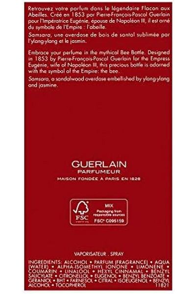 Guerlain Samsara for Women 100ml - Eau de Parfum Spray