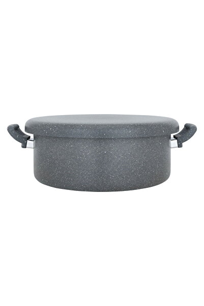 Alsaif Gallery Saif Gallery Granite Maqluba Bowl 34 cm - Grey