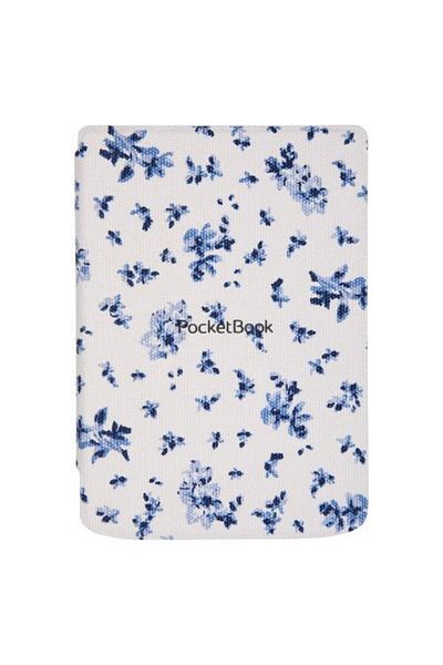 pocketbook Pocketbook Shell Cover for Verse/Verse Pro, Flower Print (White/Blue)
