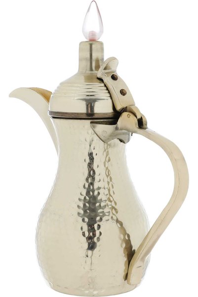 Alsaif Gallery Arabic Coffee Pot, Stainless Steel, Al Saif Gallery, 0.5 L - Gold