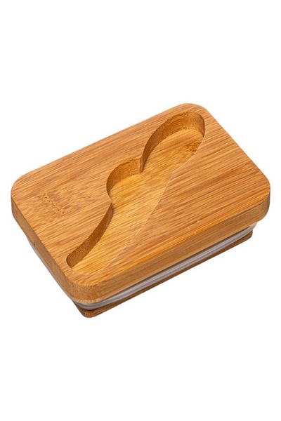 Five Simply Smart Ceramic Butter Dish with Knife