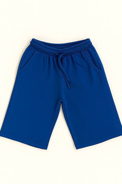 ETİC MODA Boy's Summer Beach Breeze Combination – T-Shirt & Blue Pocket Shorts