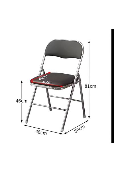rexa Modern Luxury Leather Folding Chair for Dining for Restaurant