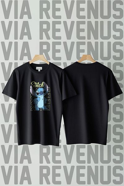Vordevia Μπλουζάκι με στάμπα Unisex Crew Neck