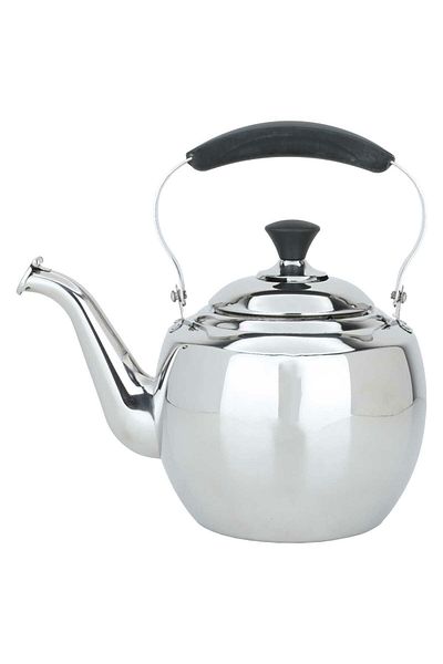Alsaif Gallery Steel Kettle, 3 Liters - Golden