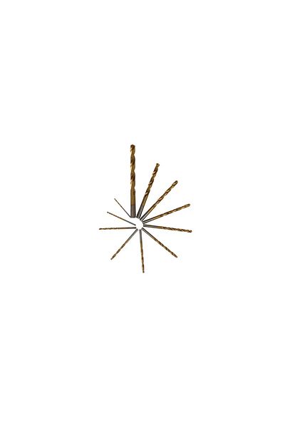 Heinner Set 11 burghie pentru metal, Dimensiuni: 1,5-2-2,5-3-3,2-3,5-4-4,5-5-6-8mm