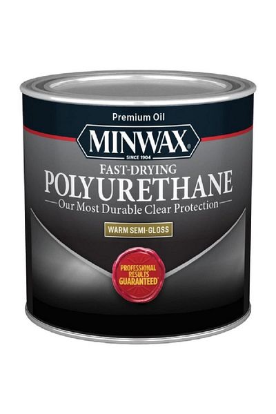 Minwax Premium Oil Fast-Drying Warm Semi-Gloss Polyurethane Wood Finish Clear