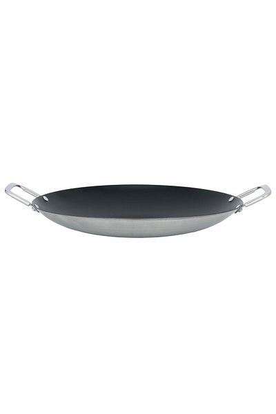 Alsaif Gallery Steel Pan Alsaif Gallery, 36 cm, Side Handles - Black