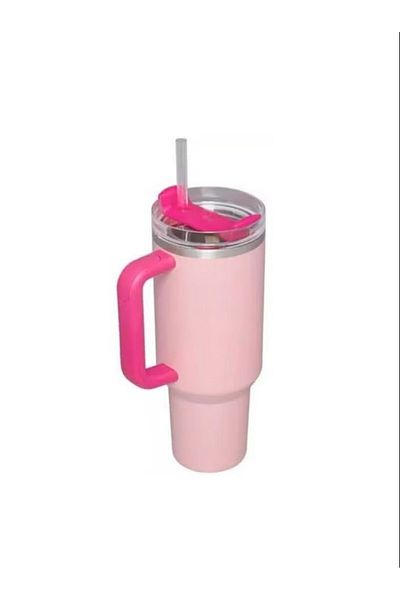Stanley Cup Quencher H2.0 Stainless Steel 40 oz-Flamingo Pink