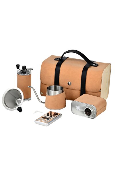 Biki طقم صانعة قهوة يدوية متنقلة