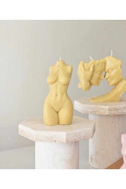 SCA CANDLE Dekoraitf mum Sexsi kadın +sevgili mum 2'li Set Modern Dekoratif S...