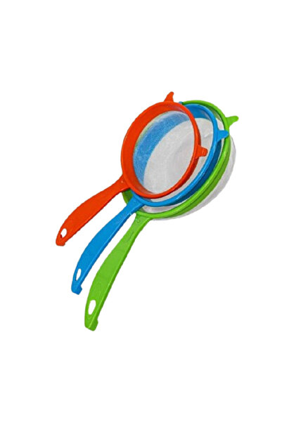 rexa مجموعة مصافي بلاستيكية شبكية مكونة من 3 قطع