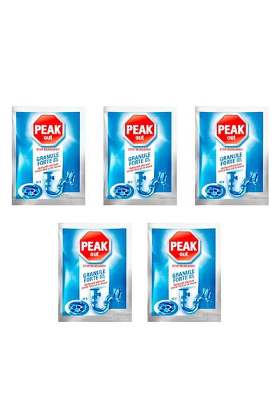 Eureka Pack of 5 x Forte Peak Out Granules Cold Water, 60g