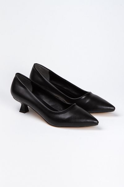 MFT AYAKKABI Women's 3 cm Heeled Pointed Toe Shoes