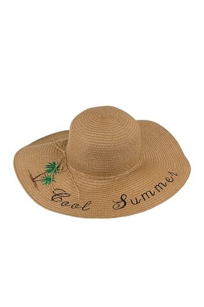Intisimo Beach hat, Women, Cool Summer, Brown