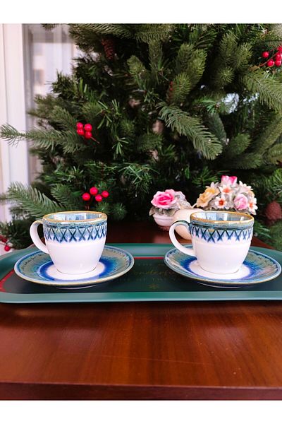 Madame Coco Hivver Set of 2 Coffee Cups