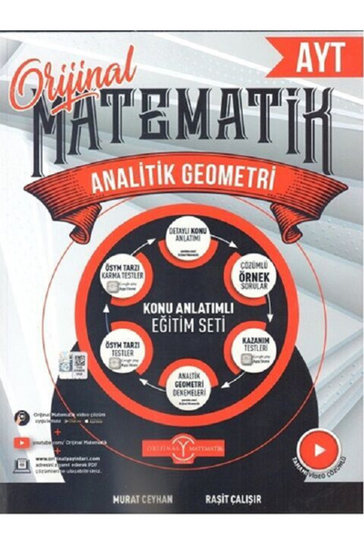 Evrensel İletişim Yayınları Orjinal AYT Matematik Analitik Geometri / Konu An...