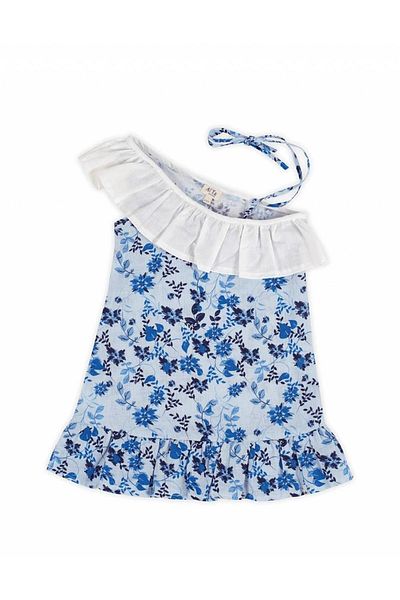 ALYA Strappy Linen Dress