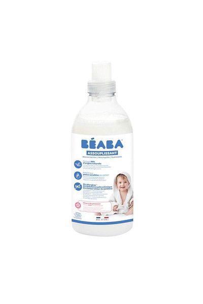 Beaba Beaba Mar Flowers Fabric Softener 1 L/40 washes, Ecocert Certified