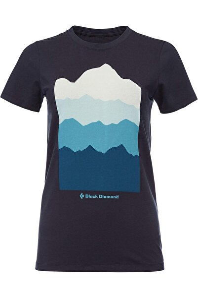 BLACK DİAMOND تي شيرت فيستا النسائي بأكمام قصيرة من بلاك دايموند