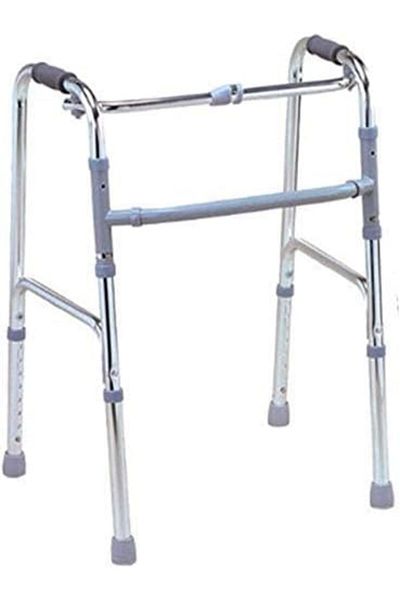 genri Moonlight Maker Adjustable Slightly Aluminum Medical Walker for Walking and Support
