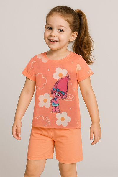 Lilo Co Lucky Troll Flower Pajama Set