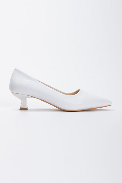 MFT AYAKKABI Women's 3 cm Heeled Pointed Toe Shoes