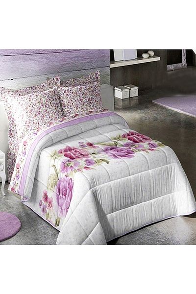 Pierre Cardin Loira Luxury Purple Single Duvet Set 6 Pieces