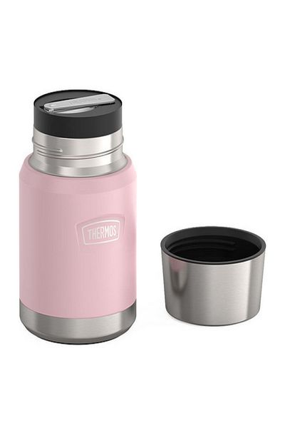 Thermos Vacuum Insulated Stainless Steel Food Jar with Folding Spoon