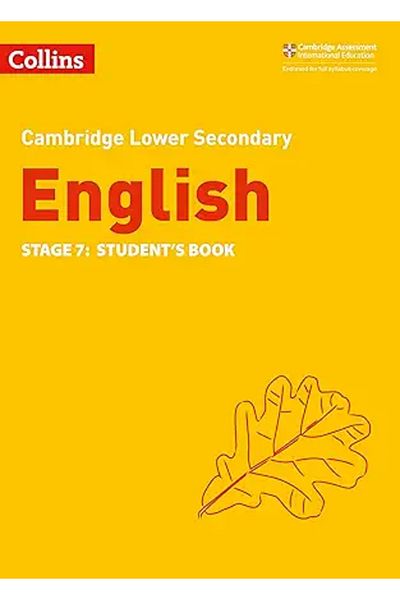 Oxford Lower Secondary English Student's Book: Stage 7 (Collins Cambridge Lower Secondary English)