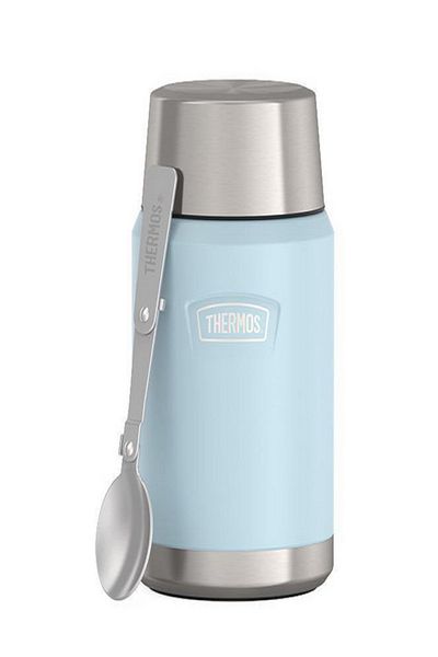 Thermos Vacuum Insulated Stainless Steel Food Jar with Folding Spoon