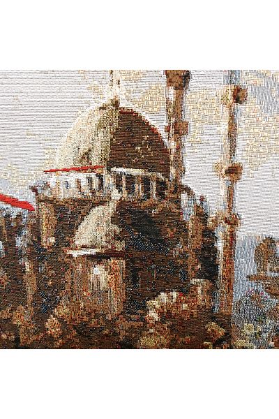 Niva Landscape Series-32 Woven Tapestry Fabric - İskele2