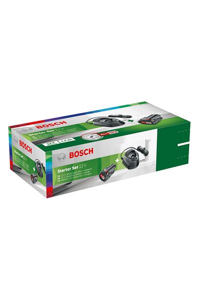 Bosch Bosch battery set, 12V, 1x1.5Ah OA + charger GAL1210, Plastic, Black