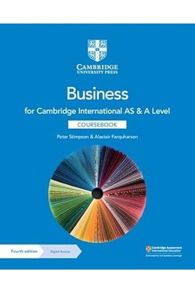 Oxford Cambridge International AS & A Level Business Coursebook with Digital Access (2 Years)