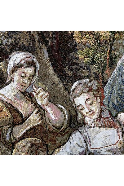 Niva Figurative Series-54B Woven Tapestry Fabric - Romeo and Juliet 6