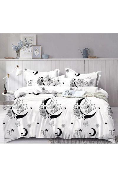 OEM Double bed linen Cotton FINET, for 2 people, 6 pieces, Bed sheet 230 x 250cm
