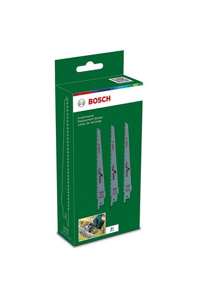 Bosch Set of 3 Bosch Keo knives F016800303, 210 x 91 x 41 mm