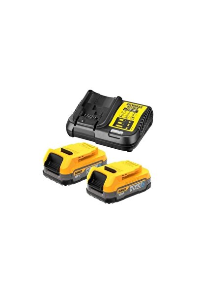 Dewalt Pachet acumulatori si incarcator DeWalt DCB1104P2-QW, 18 V, 5.0 Ah