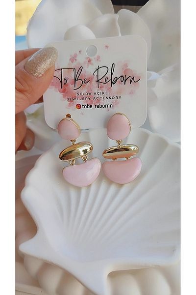 To Be Reborn Steel Enamel Summer Trends Earrings