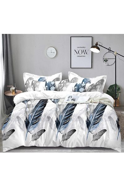 OEM Double bed linen Cotton FINET, for 2 people, 6 pieces, Bed sheet 230 x 250cm