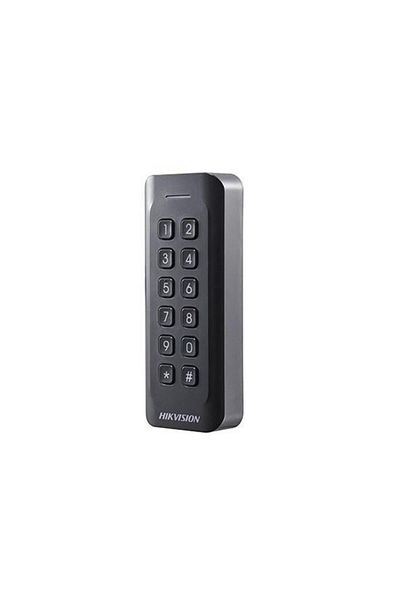 Hikvision Cititor de carduri Hikvision DS-K1802EK, card EM, 125 KHz, procesor 32-bit, IP 65 (Negru)
