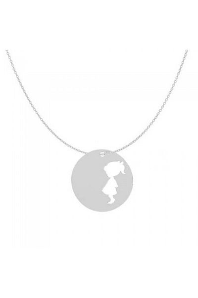 dalimag Chain 50 Cm Model Charm Banut Girl - 925 Silver