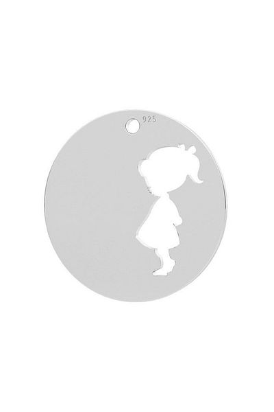 dalimag Chain 50 Cm Model Charm Banut Girl - 925 Silver