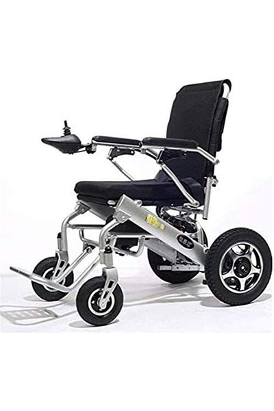 genri Electric Foldable Wheelchair for Travel with Remote Control, FDA Approved